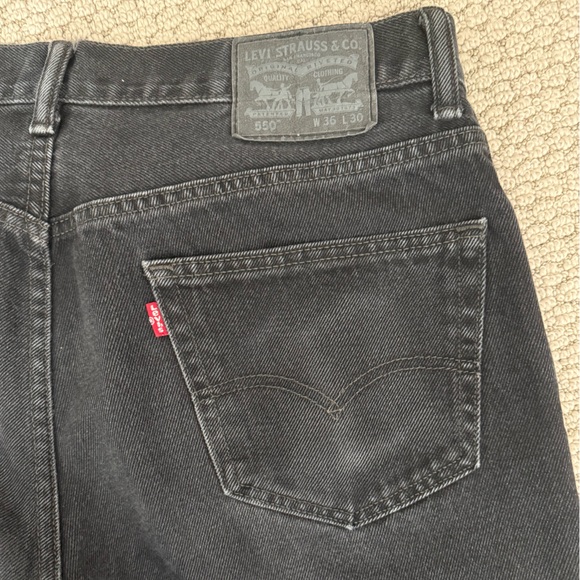Levi's Black Jeans - Picture 5 of 8